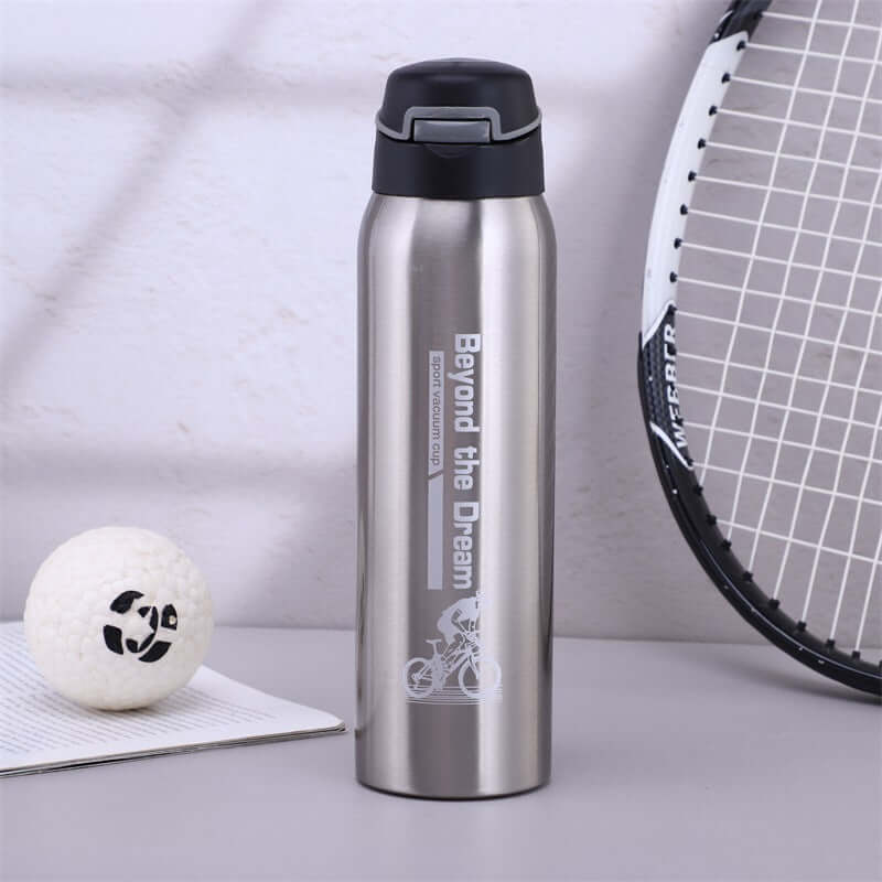 Chic Durable Insulated Stainless Steel Sports Bottle with Handle and 6-12 Hour Insulation Performance