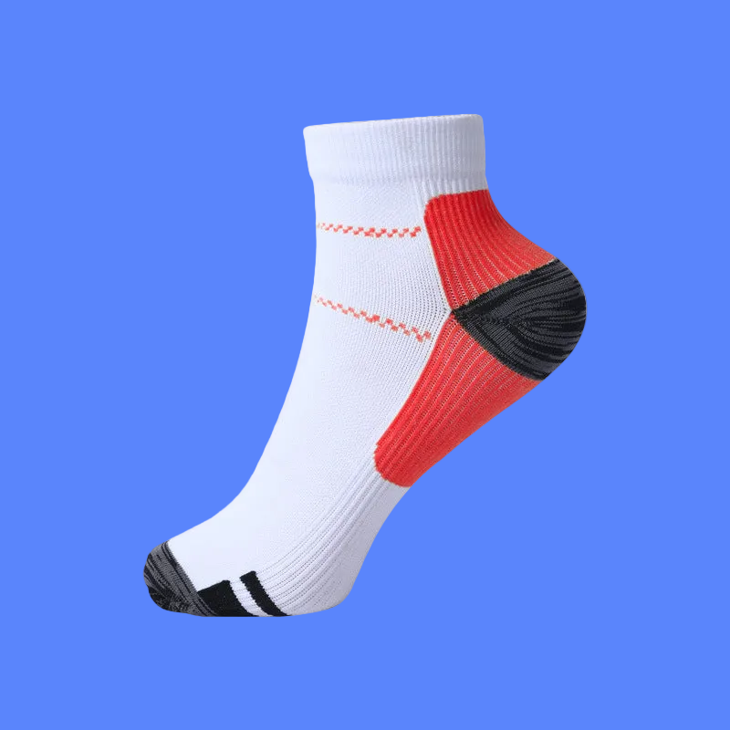 Sporty Unisex Compression Socks - Quick-Drying Antibacterial Durable Comfort 🧦
