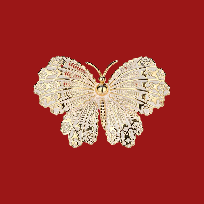 Gorgeous Enamel Butterfly Brooch Jewelry Accessory 🦋