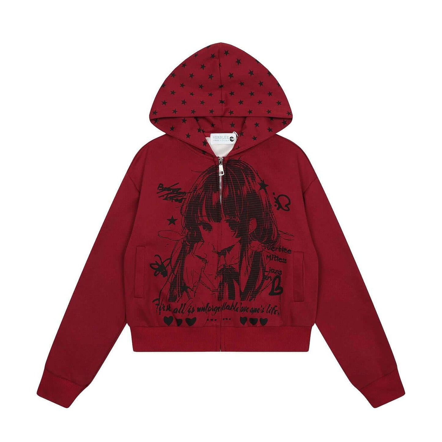 Popular Classic Anime Zip Up Jacket with Pockets - A Must Have for Anime Lovers ❣️