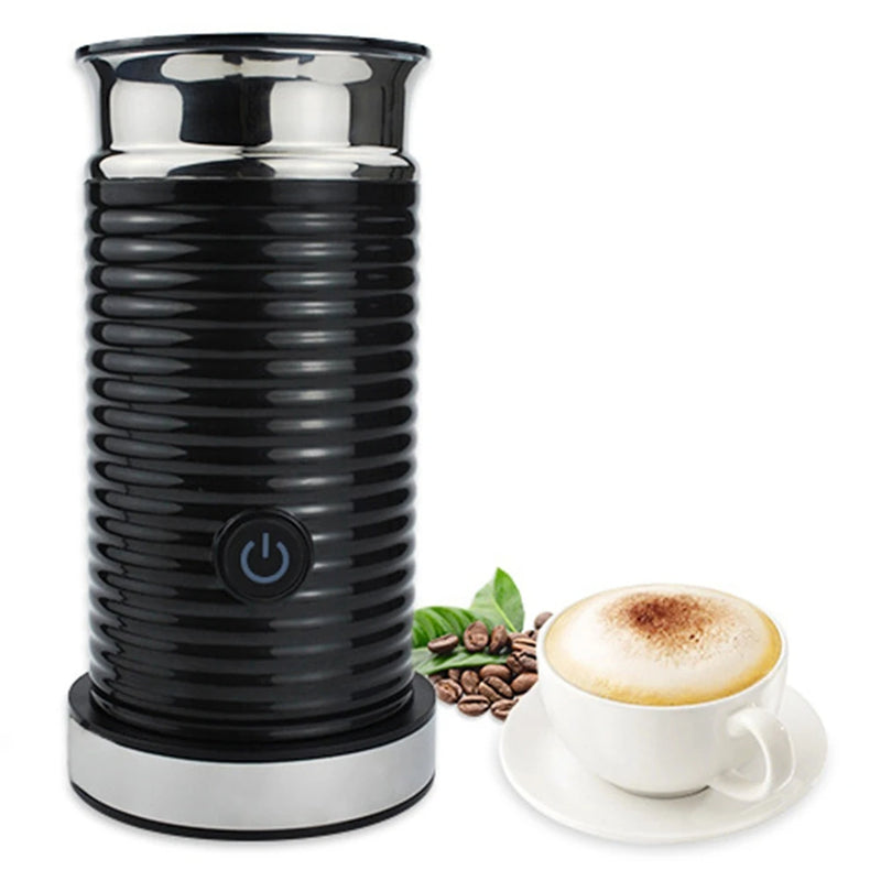 Automatic Hot & Cold Milk Frothing Machine - Home Cappuccino Coffee Maker Companion Milk Frother