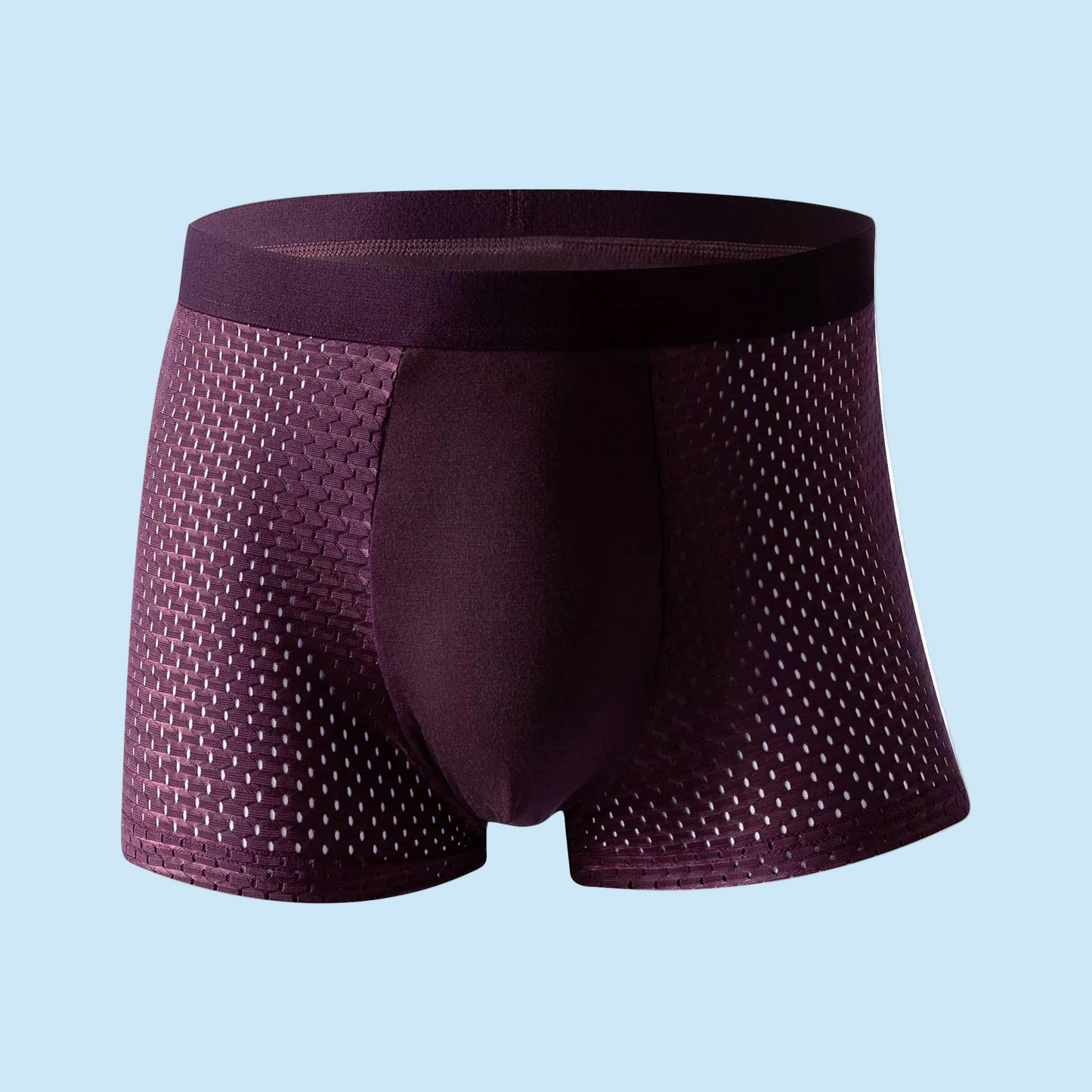 Men's Solid Ice Silk Antibacterial Underwear - Popular Sporty Breathable Comfort 🩳