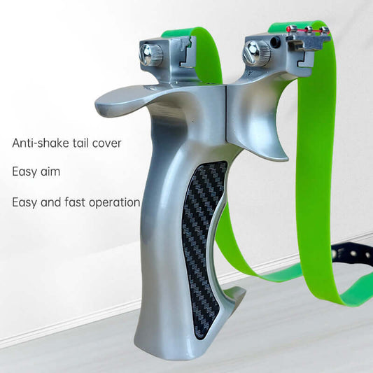 Titanium Alloy Slingshot Set - Integrated Clip Extended Hand Guard Cover
