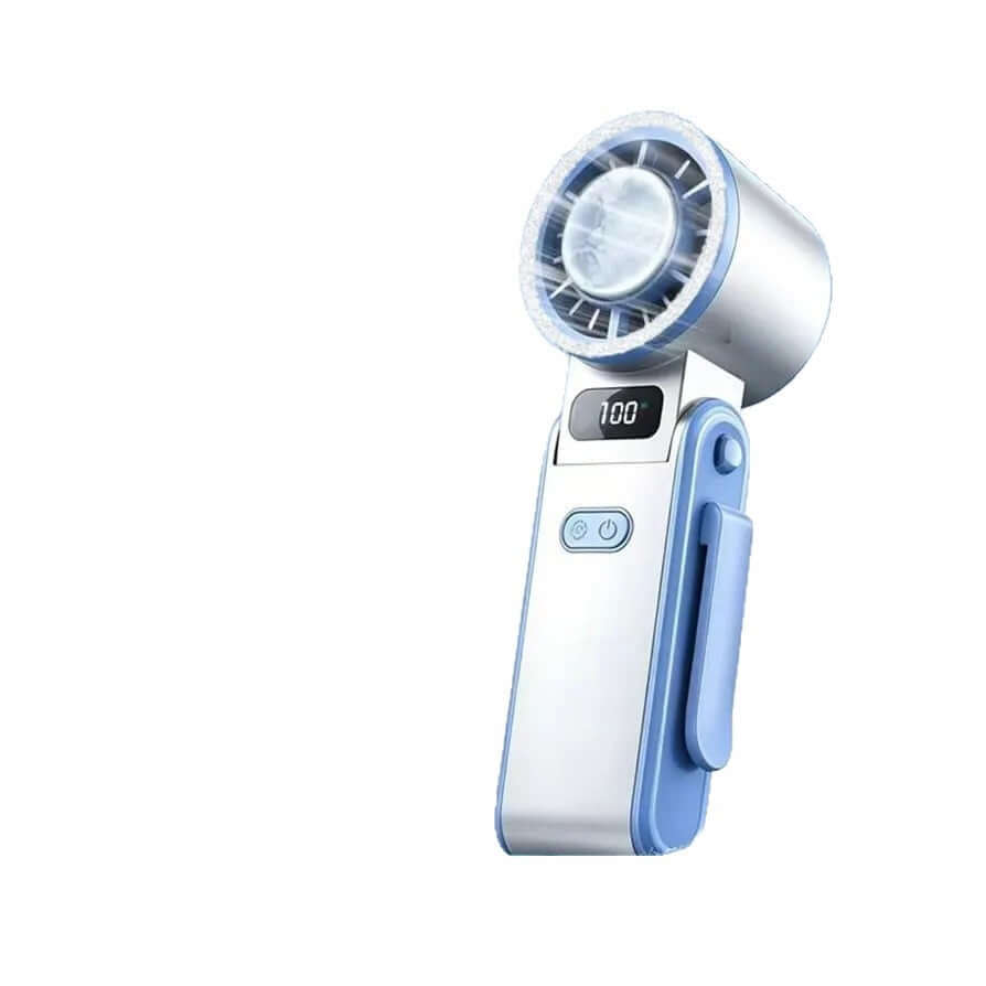 Clever Design Handheld High-speed Ice Application FAN with 100 Wind Speed Settings ❄️