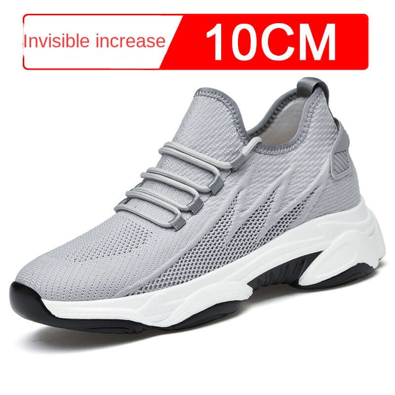 Stylish Casual Unisex Sneakers - Lightweight Breathable Mesh Fly Weave Unique Height Increasing