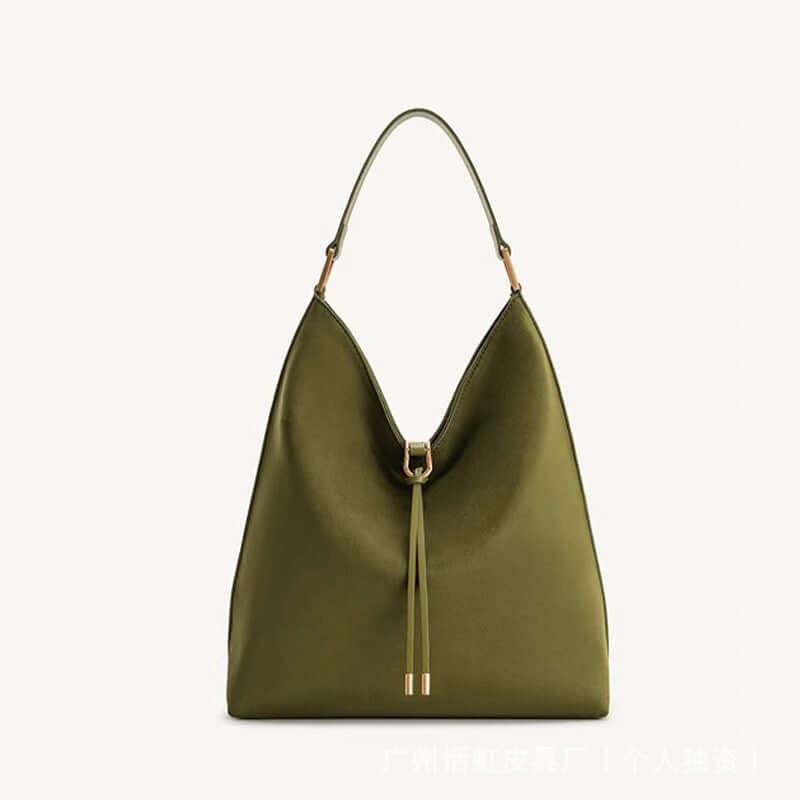 Popular Suede Tote Bag for Women - Large Capacity Shoulder Bucket Bag 👜