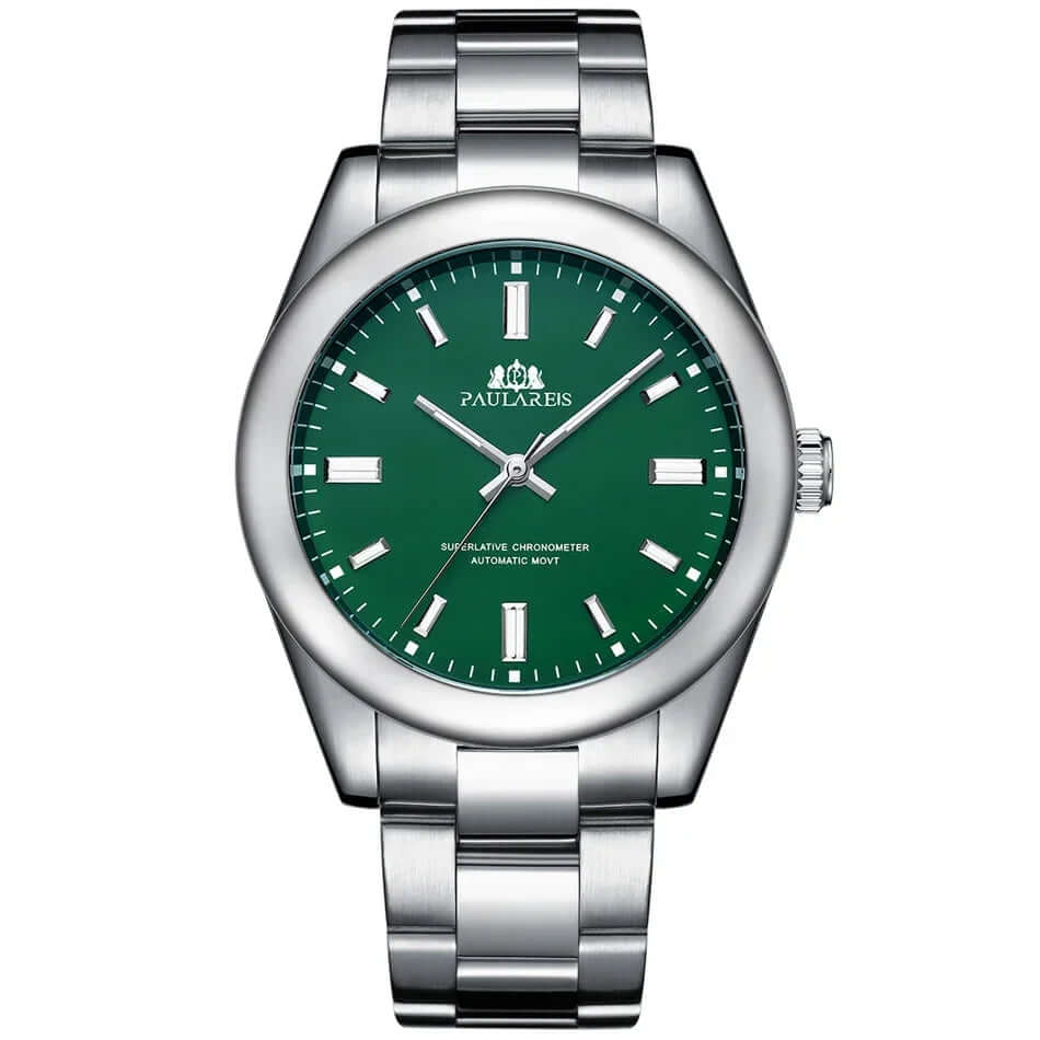 Men's Luxury Automatic Mechanical Watch - Solid Stainless Steel Strap in 7 Color Options 🌈