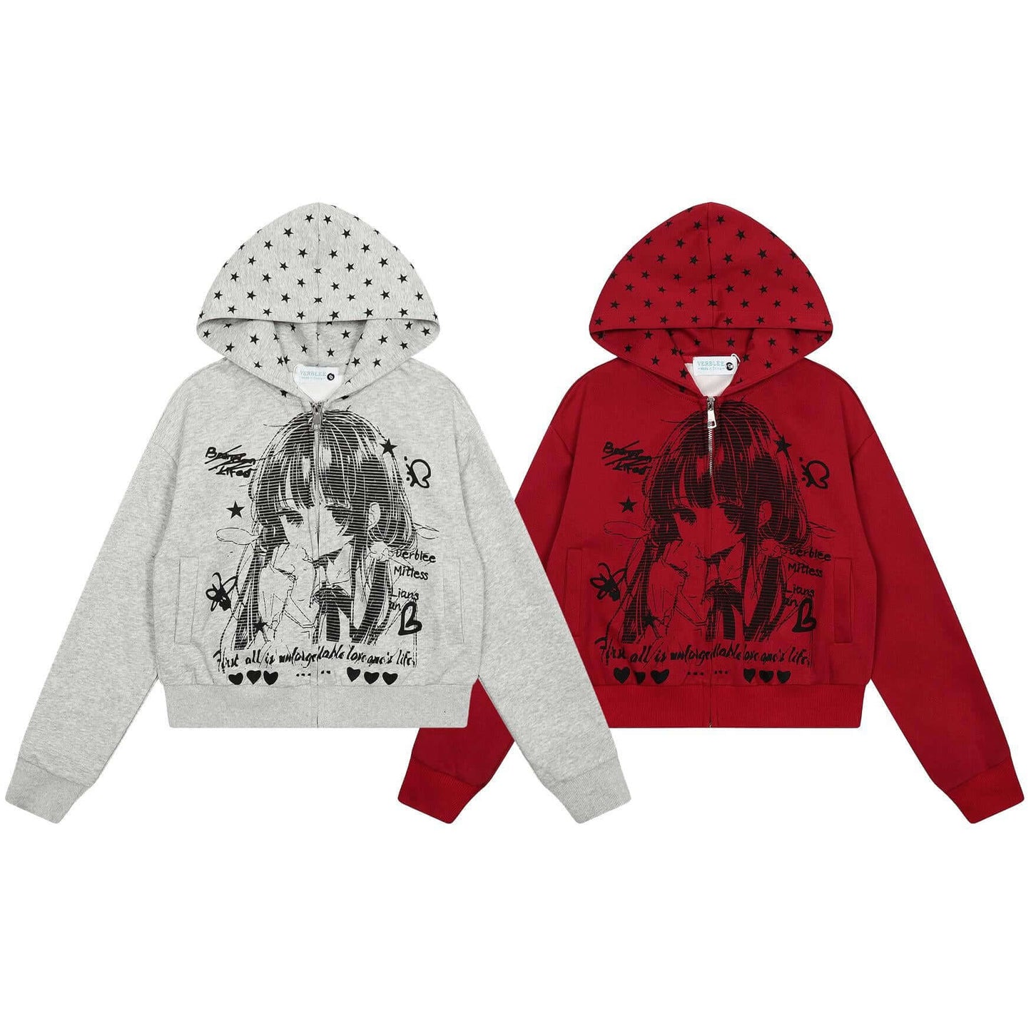 Popular Classic Anime Zip Up Jacket with Pockets - A Must Have for Anime Lovers ❣️