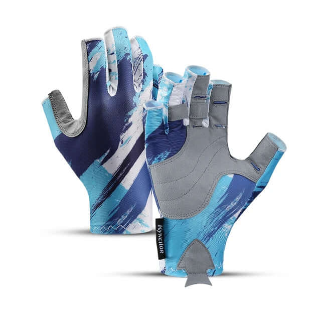 Unisex Fishing & Sailing Gloves - Non-Slip Half-finger UV Protection Lightweight Breathable Outdoor Sports 🐠