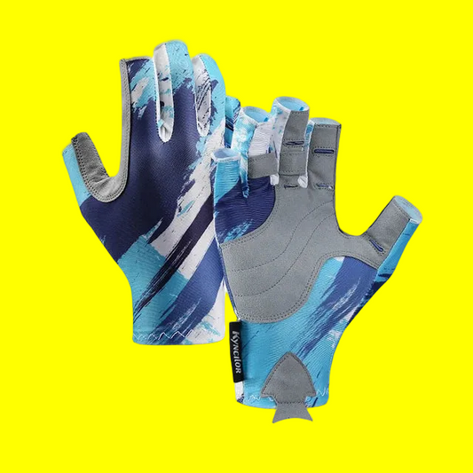 Unisex Fishing & Sailing Gloves - Non-Slip Half-finger UV Protection Lightweight Breathable Outdoor Sports 🐠