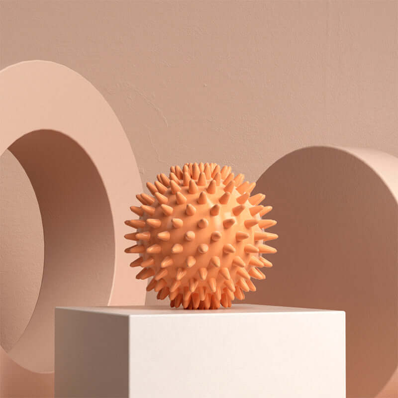 Durable Sport Massage & Pain Relief Ball - Spiky Design for Myofascial Release, Muscle Recovery, Deep Tissue Work & Trigger Points