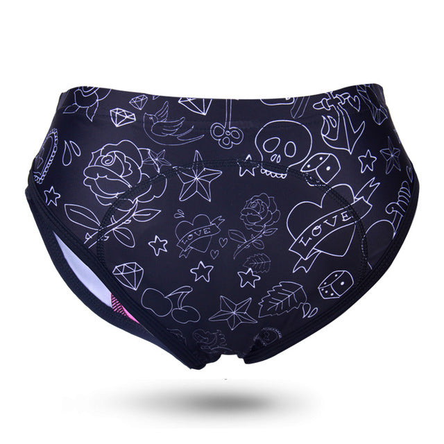 Women's Silicone Padded Cycling Specialty Underwear - Cool-Max Comfort for Daily Wear or Sports Activities