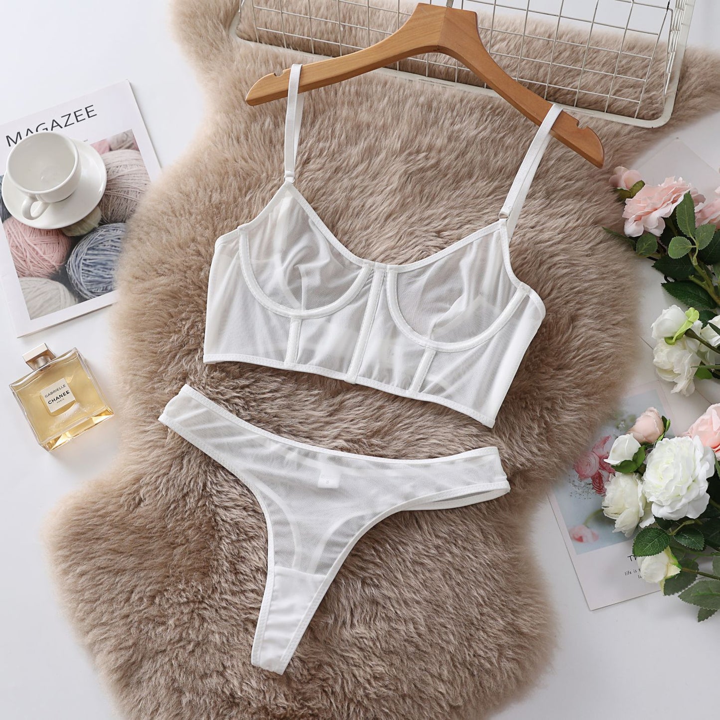 Sultry Seductive 2pc. Lingerie Set - Animal Print & Sexy Color Options 🌈 💝