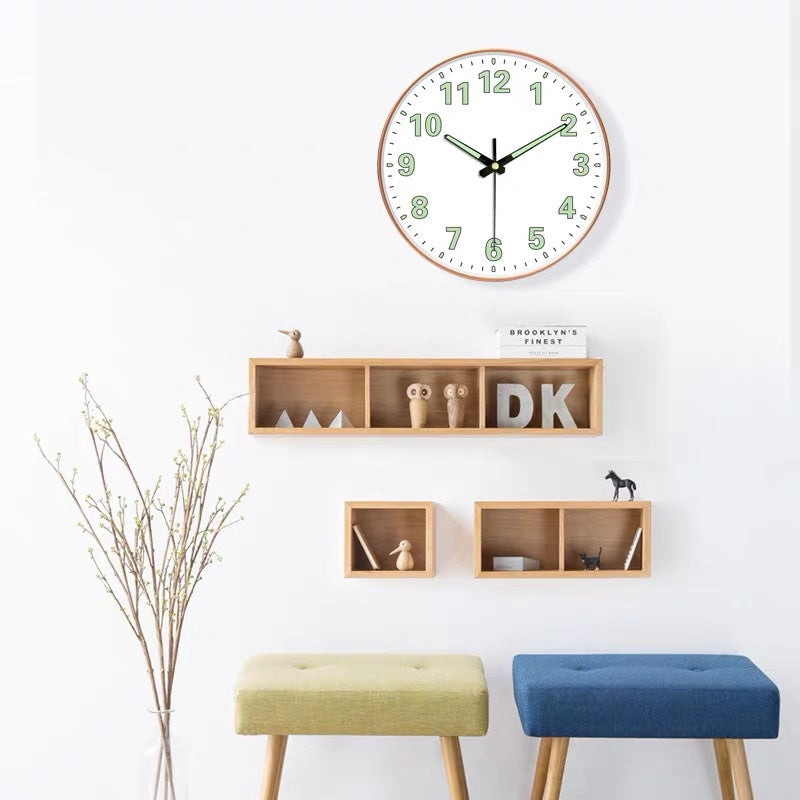 Darkness & Light Driven Illuminating Wall Clock - Creative Nordic Styling, Great Nightlight !💡