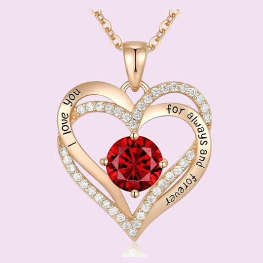 Stunning & Luxurious Women's Pendant Necklace - Rose Gold & Silver High-quality Keepsakes