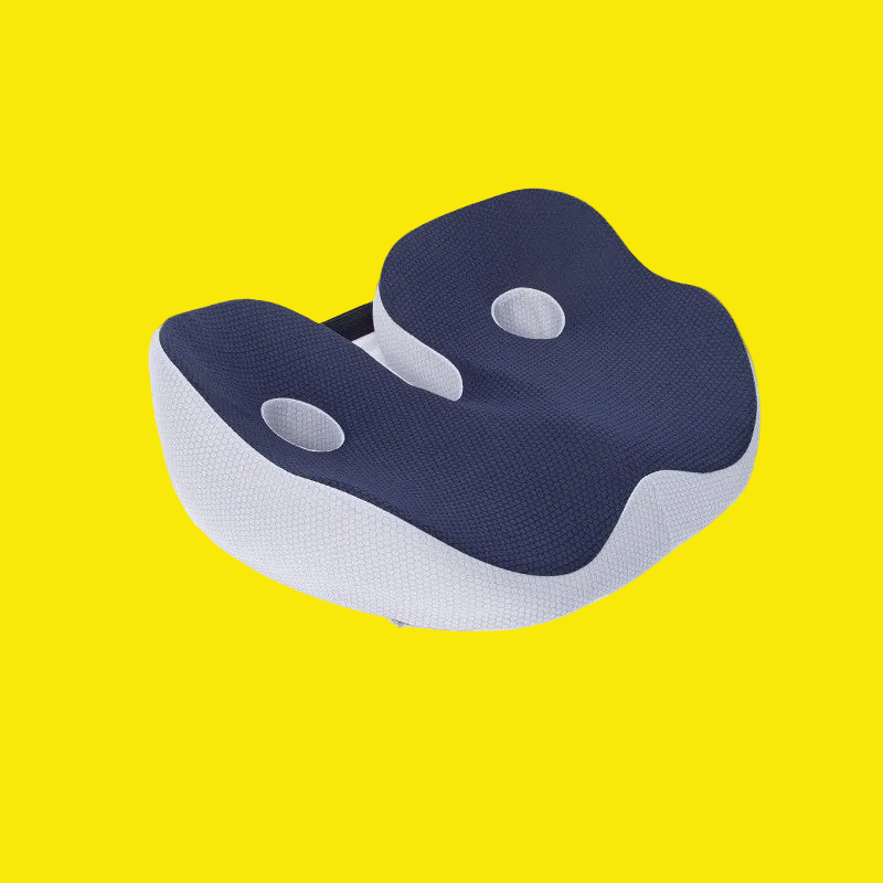 Best Selling Seat Cushion - Back Pain Prevention & Posture Aid - Thick Memory Foam for Long Sitting Periods