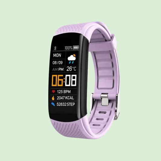 Colorful Waterproof Smart Bracelet - Sports Pedometer Monitors Heart Rate, Blood Pressure, Blood Oxygen 🌈