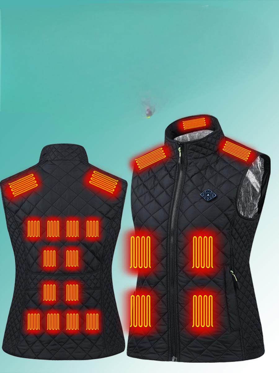 Stay Warm Heating Vest ♨️ USB Smart Charging DC Port Constant Electric Warm Temperature Comfort