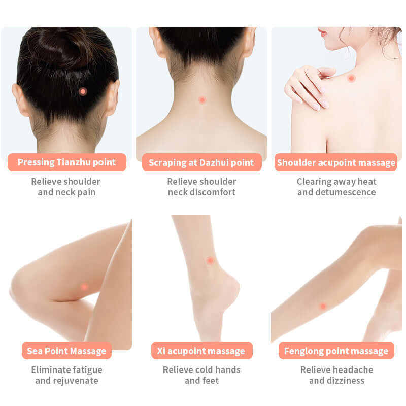 Microcurrent Face Lift Device - Guasha Massage Scraping Galvanic Beauty Skin Lifting Facial & Body Massager ❣️