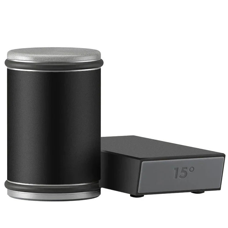 15° & 20° Knife Sharpener Kit - Magnetic Rolling Sharpening Tool with Grinding Stones * Chef Ready ! 👨‍🍳