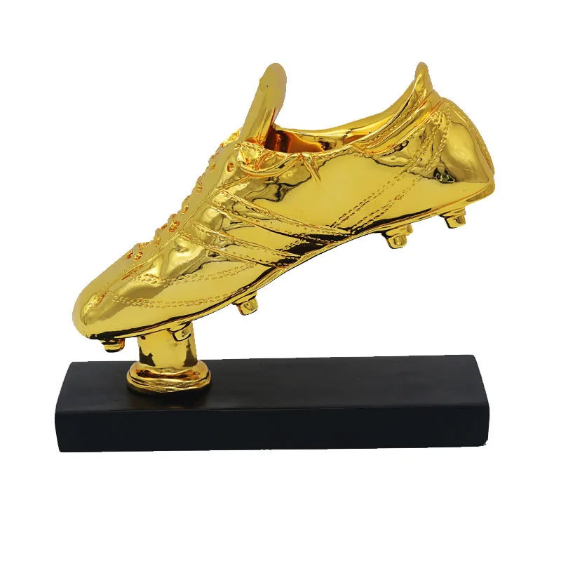 Golden Boot Trophy - GIFTABLE ⚽️🎁 Durable Resin Football World Cup Fan Souvenir and Recognition Award