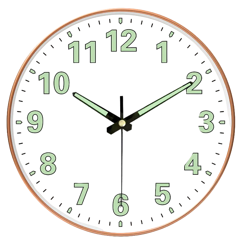 Darkness & Light Driven Illuminating Wall Clock - Creative Nordic Styling, Great Nightlight !💡