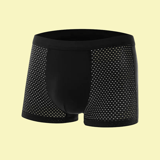 Men's Solid Ice Silk Antibacterial Underwear - Popular Sporty Breathable Comfort 🩳