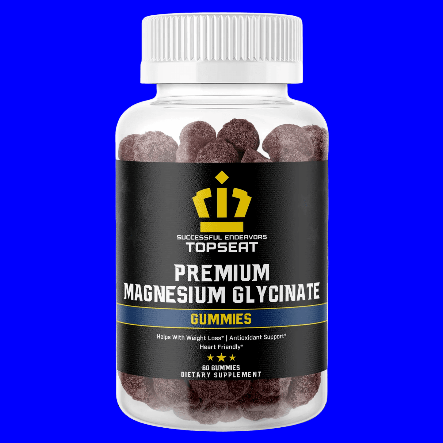 Topseat Premium Magnesium Glycinate Gummies