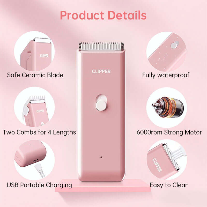 Professional Cordless Pet Clippers - Waterproof & Quiet Dog & Cat Grooming Trimmer for Home 🦮 🐈