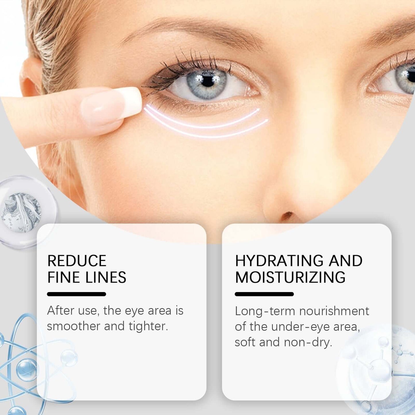 Jaysuing Nourishing Retinol Eye Cream - Pampers Under Eye Skin, Moisturizing & Hydrating Lightens Fine Lines ❣️