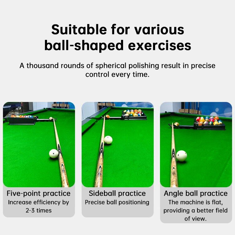 Creative Design Pool Ball Alignment Stand - Portable Snooker Training Aid & Billiard Holder