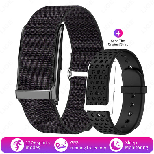 Chic Design Smart Watch - Health Monitoring Screenless Design, Ultra Long Battery Life, Smart Voice Assistant