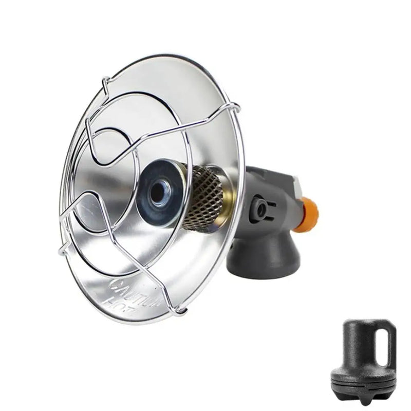 Outdoor & Camping Gas Heater and Warmer - Portable Piezo Ignition, Carry Case Included