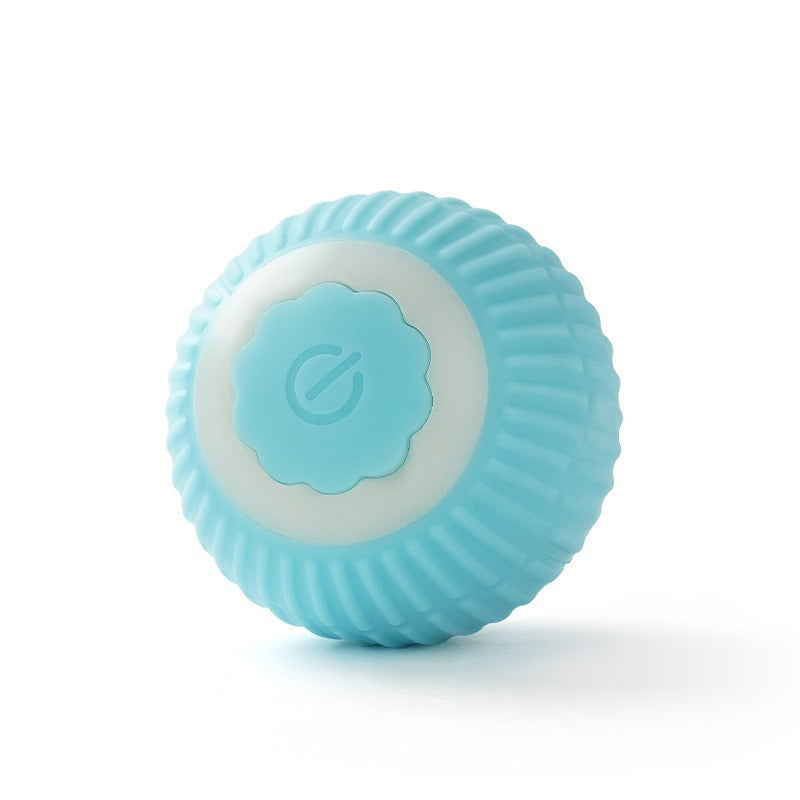 Silicone Cat & Dog Toy - Rechargeable Smart Rolling Ball Keeps Pet Entertained 🐈🦮