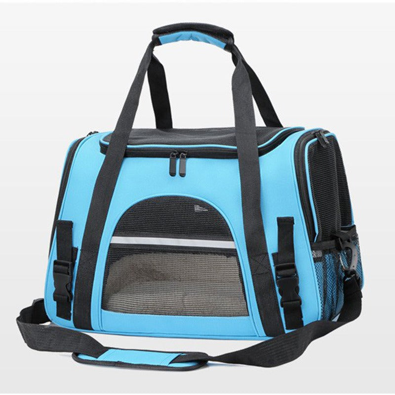 Smart Expandable Breathable Mesh Pet Carrier Travel Bag