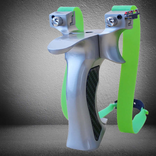 Titanium Alloy Slingshot Set - Integrated Clip Extended Hand Guard Cover