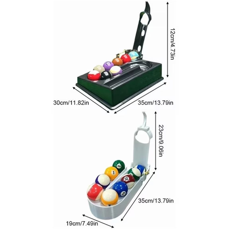 Creative Design Pool Ball Alignment Stand - Portable Snooker Training Aid & Billiard Holder