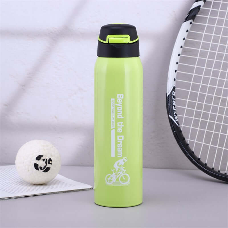 Chic Durable Insulated Stainless Steel Sports Bottle with Handle and 6-12 Hour Insulation Performance