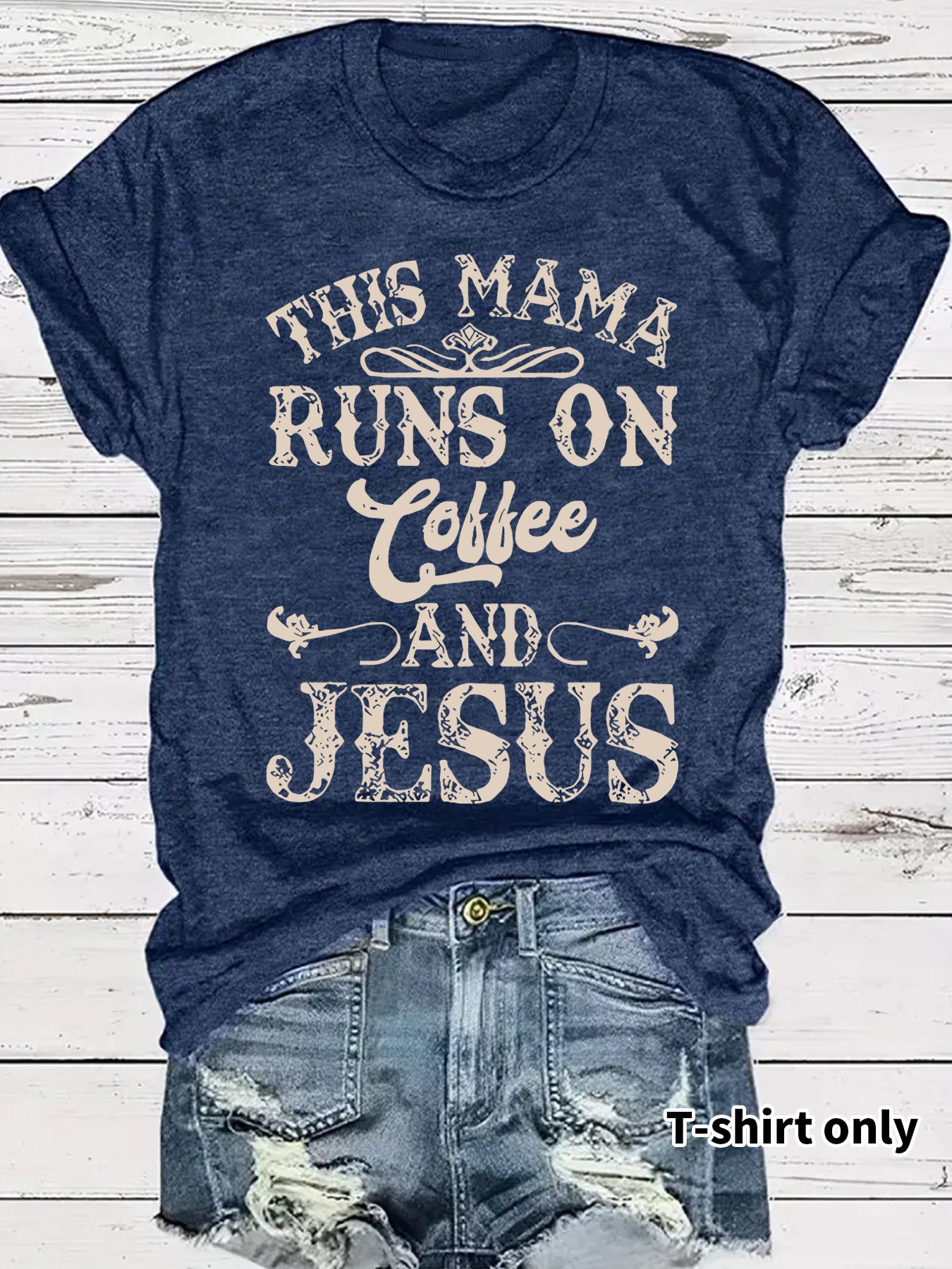 Humorous  COFFEE Print T-shirt in Popular Mixed Unisex Colors ☕️🌈 Grab Multiple Colors !