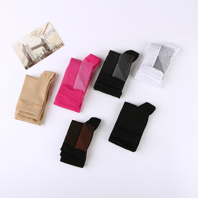 Sporty Unisex Nylon Compression Socks for Ankle Protection, Single Pair 🧦