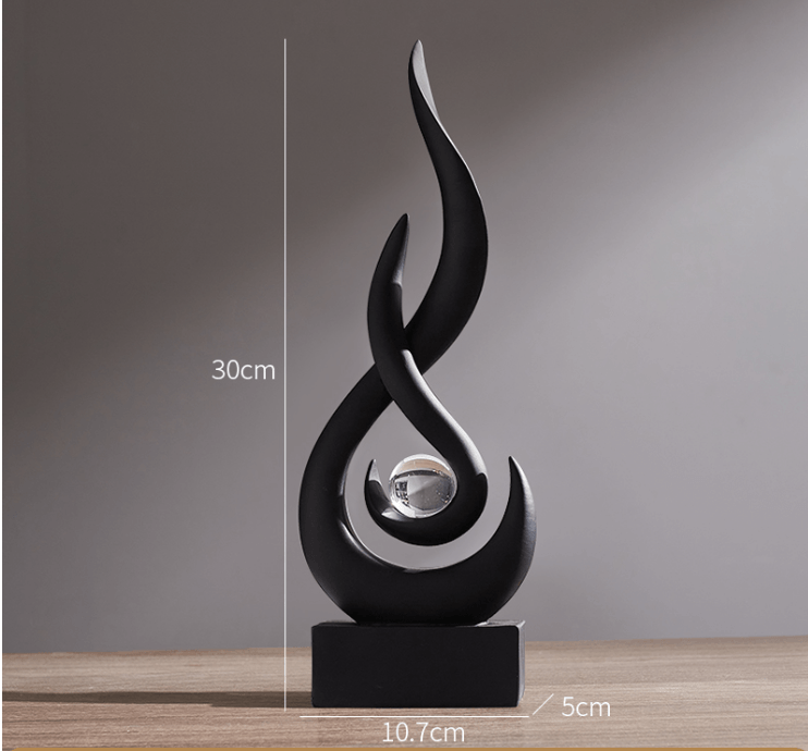 Resin Wine Cabinet Decorations - High-end Luxury Popular for Living Room, TV Cabinet, Office & Home Accessories