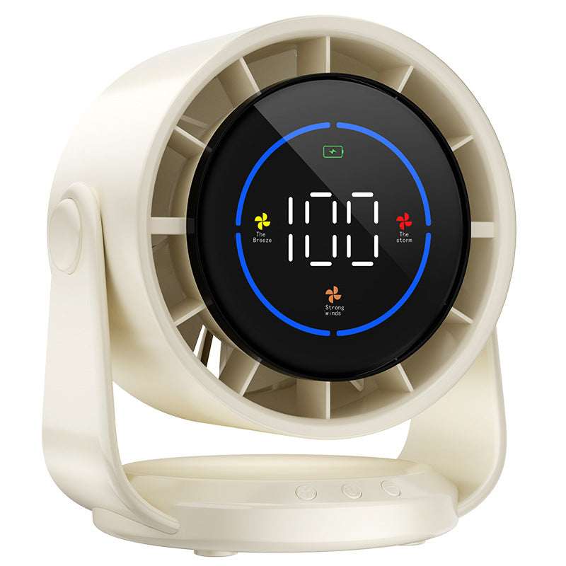 Hip Design Turbo Desktop Fan for Home - 100 High-Speed Circulating Settings Turbo Airflow