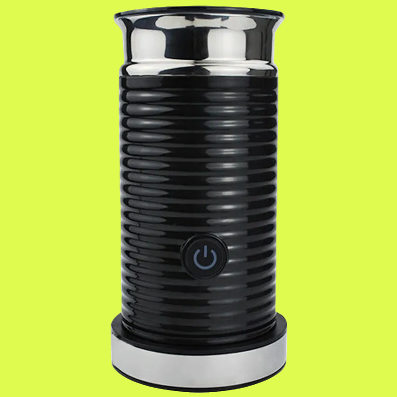 Automatic Hot & Cold Milk Frothing Machine - Home Cappuccino Coffee Maker Companion Milk Frother