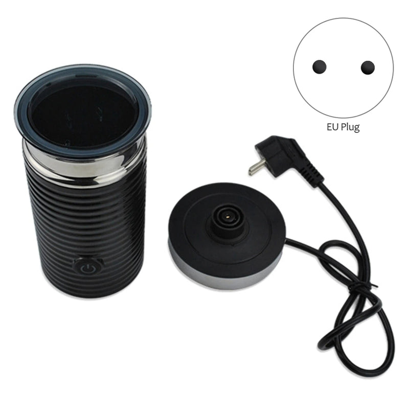 Automatic Hot & Cold Milk Frothing Machine - Home Cappuccino Coffee Maker Companion Milk Frother