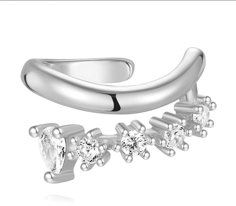 S925 PURE STERLING SILVER Diamond Stud Earrings - Gorgeous Giftable Marquise Trend 💝