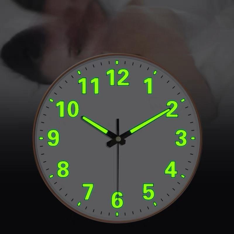 Darkness & Light Driven Illuminating Wall Clock - Creative Nordic Styling, Great Nightlight !💡