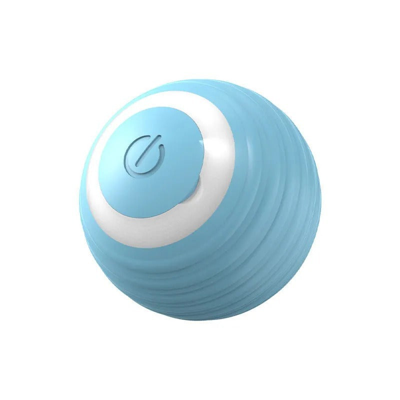Silicone Cat & Dog Toy - Rechargeable Smart Rolling Ball Keeps Pet Entertained 🐈🦮