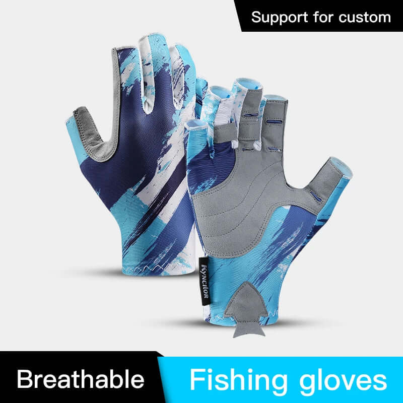 Unisex Fishing & Sailing Gloves - Non-Slip Half-finger UV Protection Lightweight Breathable Outdoor Sports 🐠