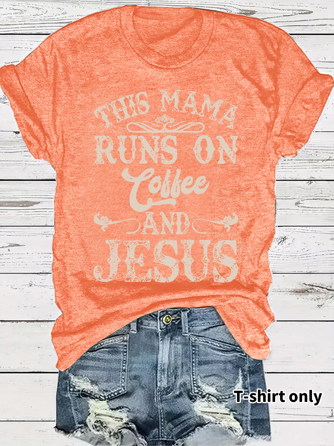 Humorous  COFFEE Print T-shirt in Popular Mixed Unisex Colors ☕️🌈 Grab Multiple Colors !