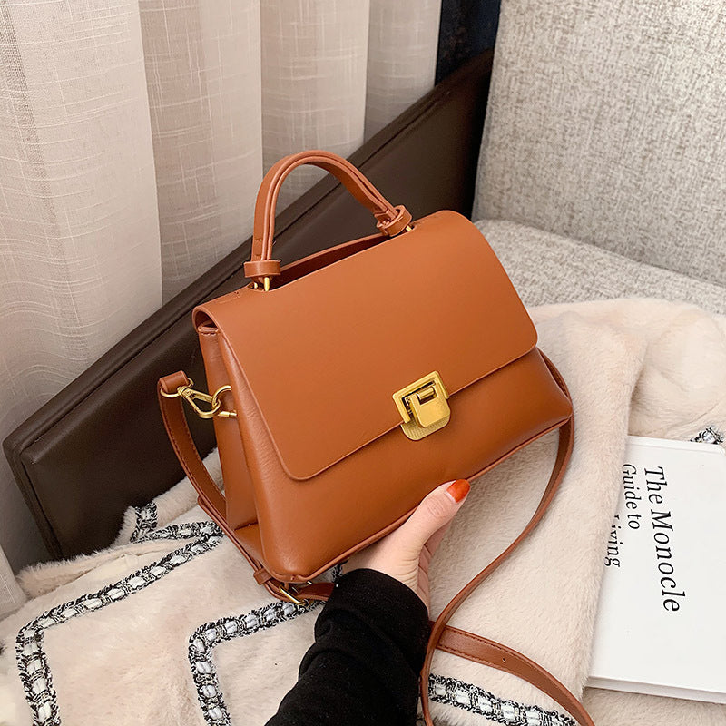 Women's Petite Single-Shoulder Crossbody Handbag 👜 Lovely Small Square Bag in Four Color Options